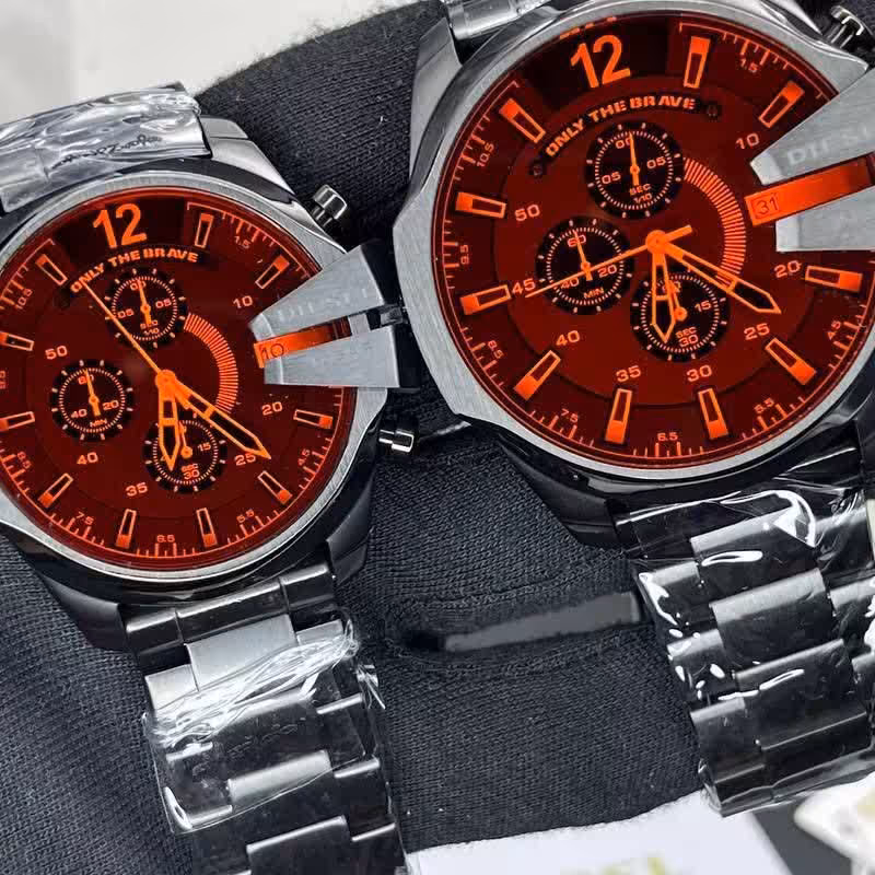 ساعت مچی ست مردانه و زنانه دیزل چهار موتور فعال DIESEL 