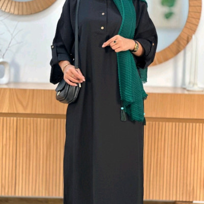 مانتو کفتان کرسپو سه دکمه
