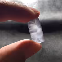 عقیق کبود - نباتی شیشه‌ای فوق کمیاب 