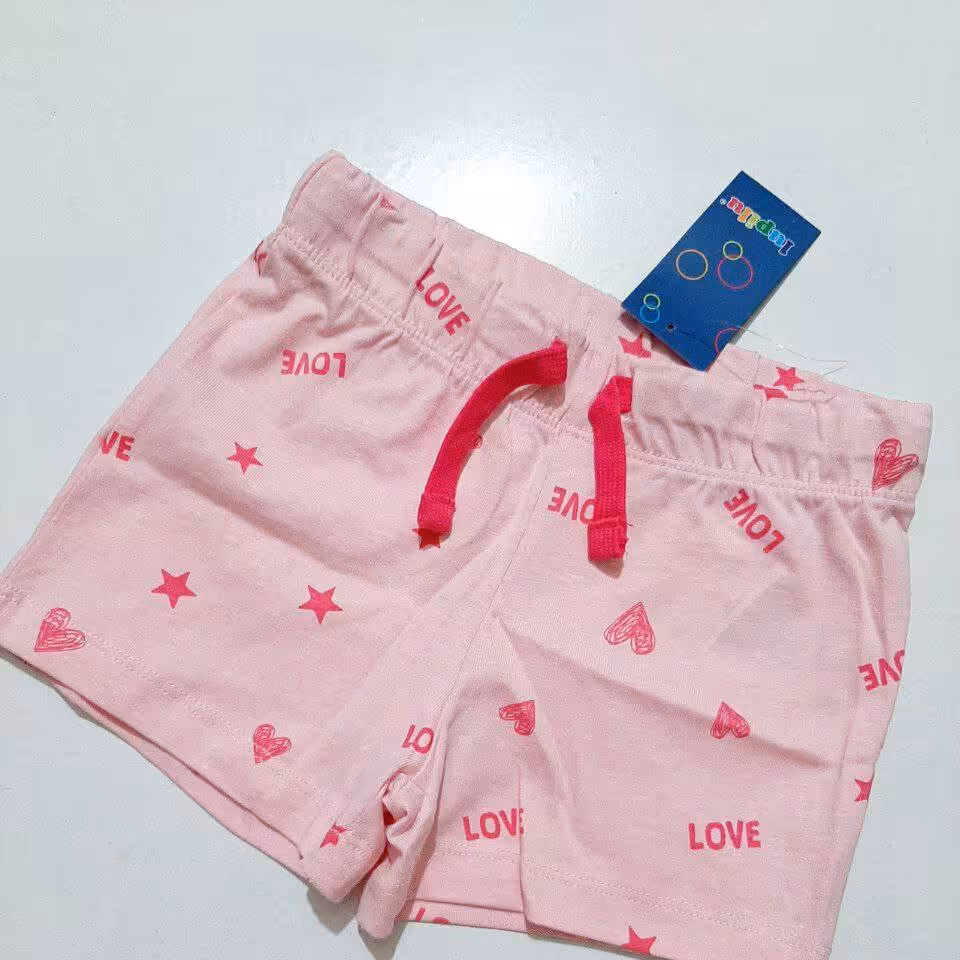 شلوارک نخ پنبه دخترانه لوپیلو آلمان سایز 2 تا 4 سال 