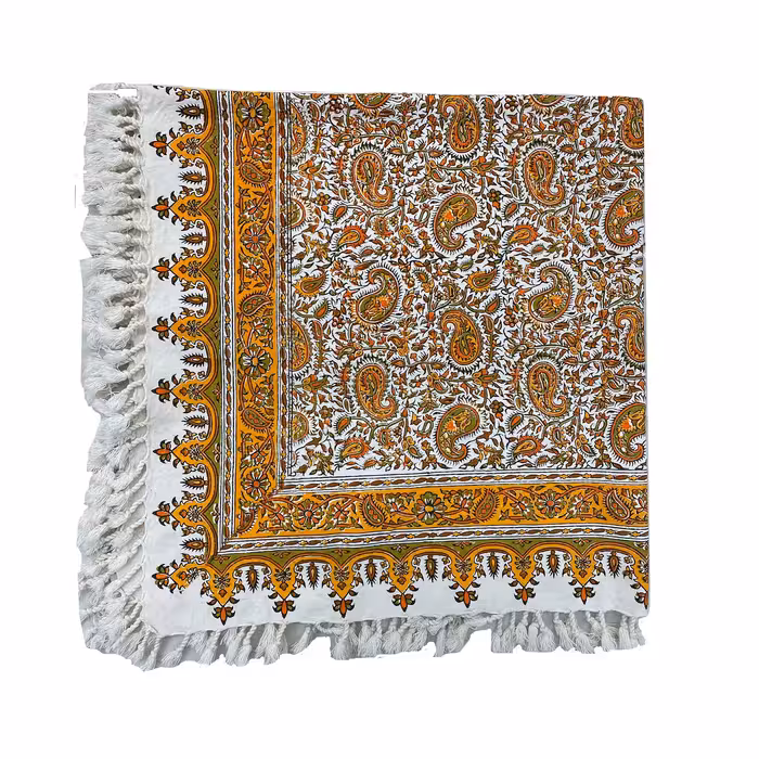 سفره قلمکار یک متری طرح پاییز 