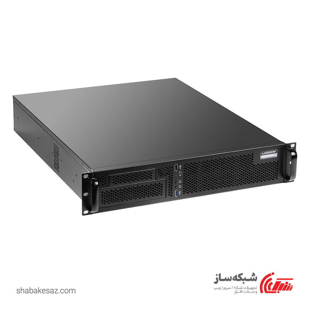 قیمت و خرید کیس رکمونت گرین GREEN G535-2U - شبکه ساز