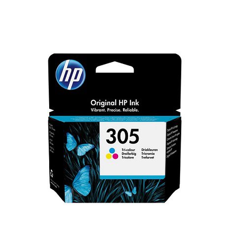 کارتریج جوهر افشان مشکی و رنگی اچ پی HP 305 COLOR 3YM60AE