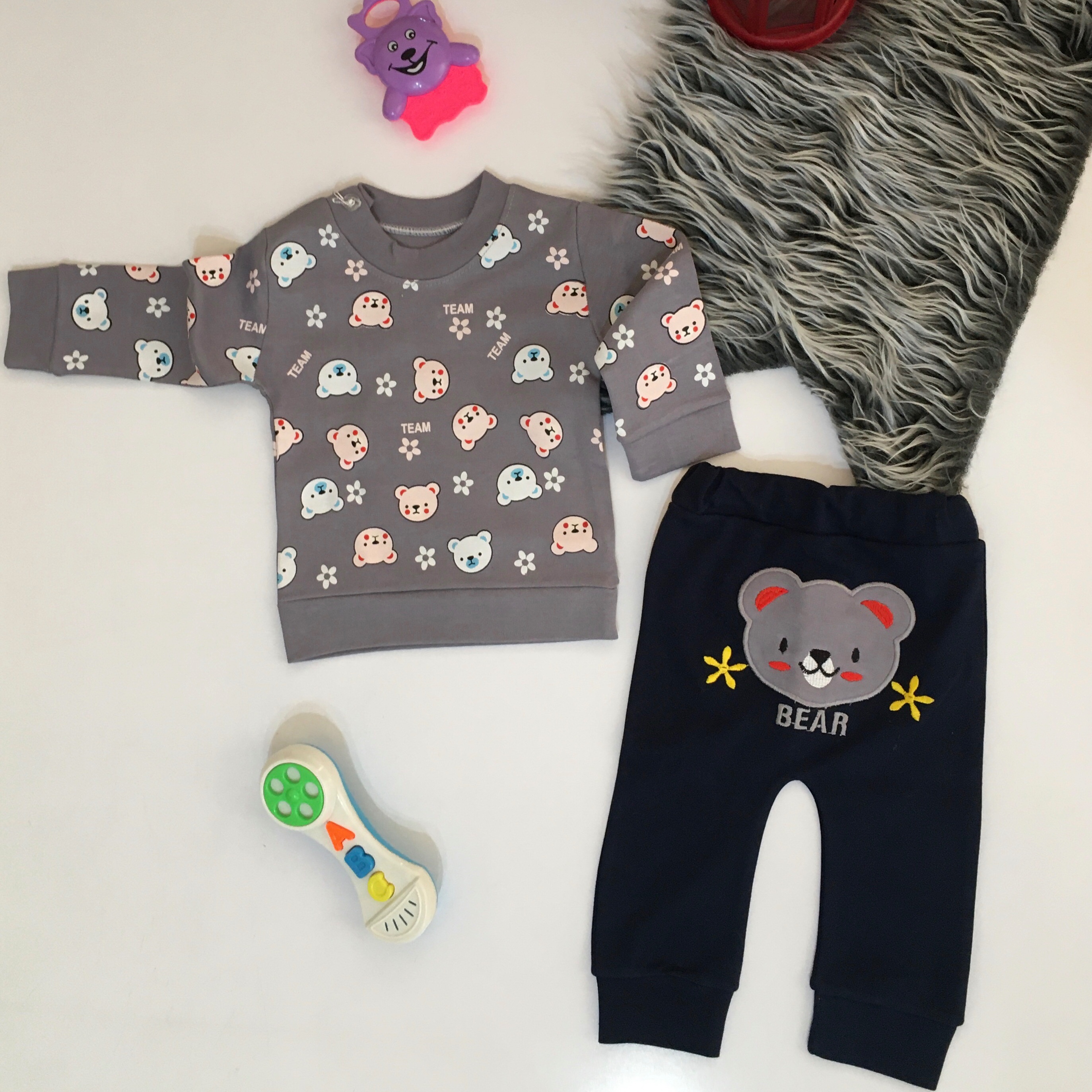 بلوز شلوار بچگانه سایز یکماه تا پانزده ماه 