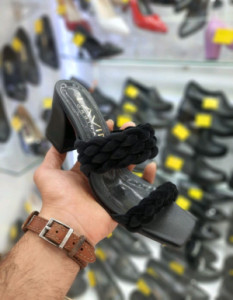 صندل مخمل بافتی
