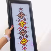 تابلو سوزن دوزی RKS004 غرفه روژنااک                                             