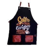 پیش بند باریستا مشکی با کیفیت عالی 