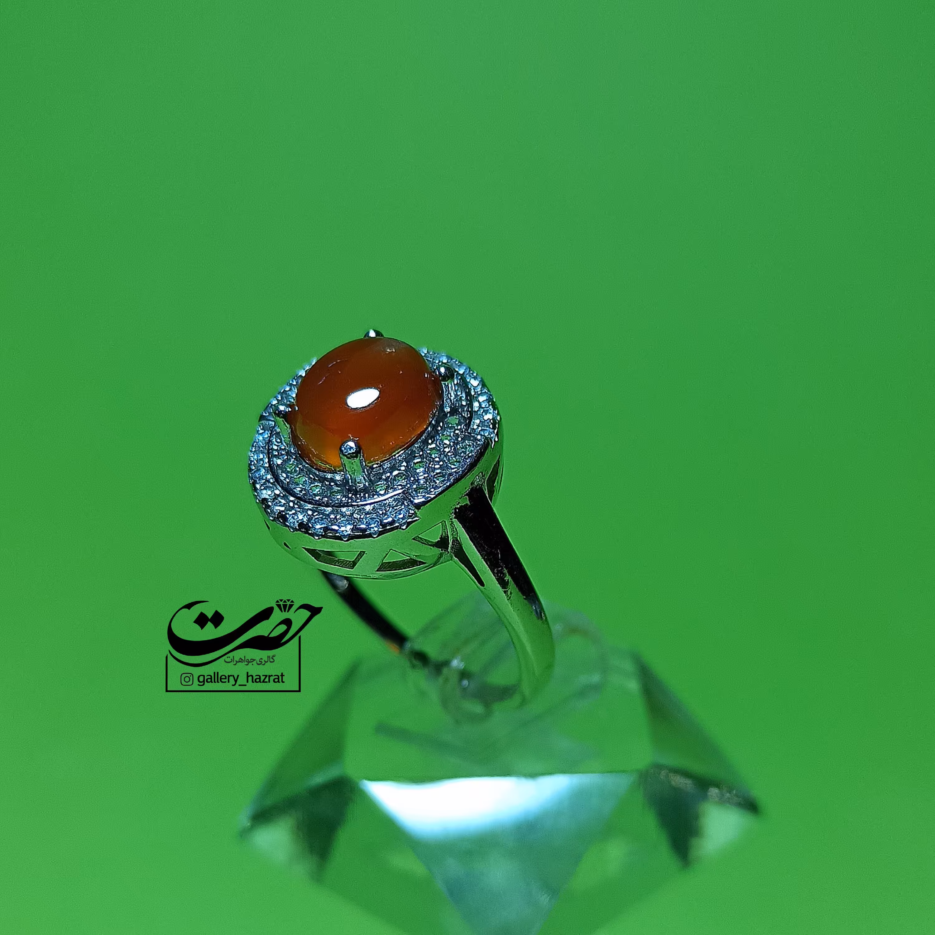 عقیق پرتقالی یمنی درجه یک 