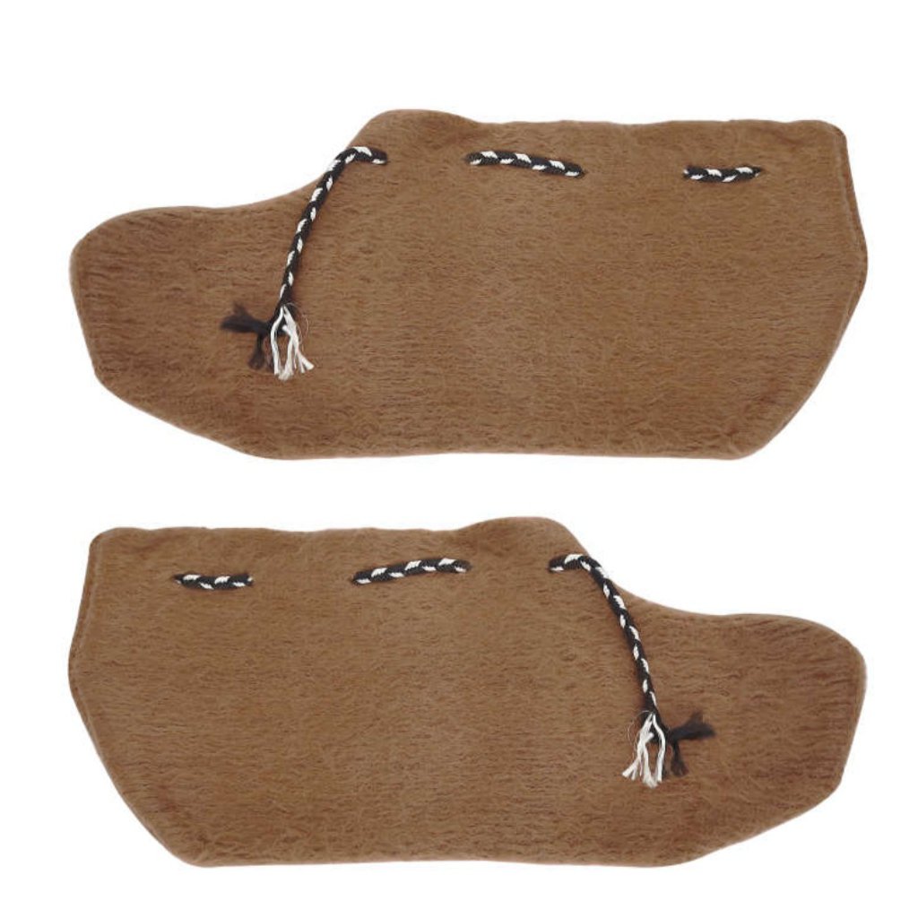 پاپوش  پشمی شتری