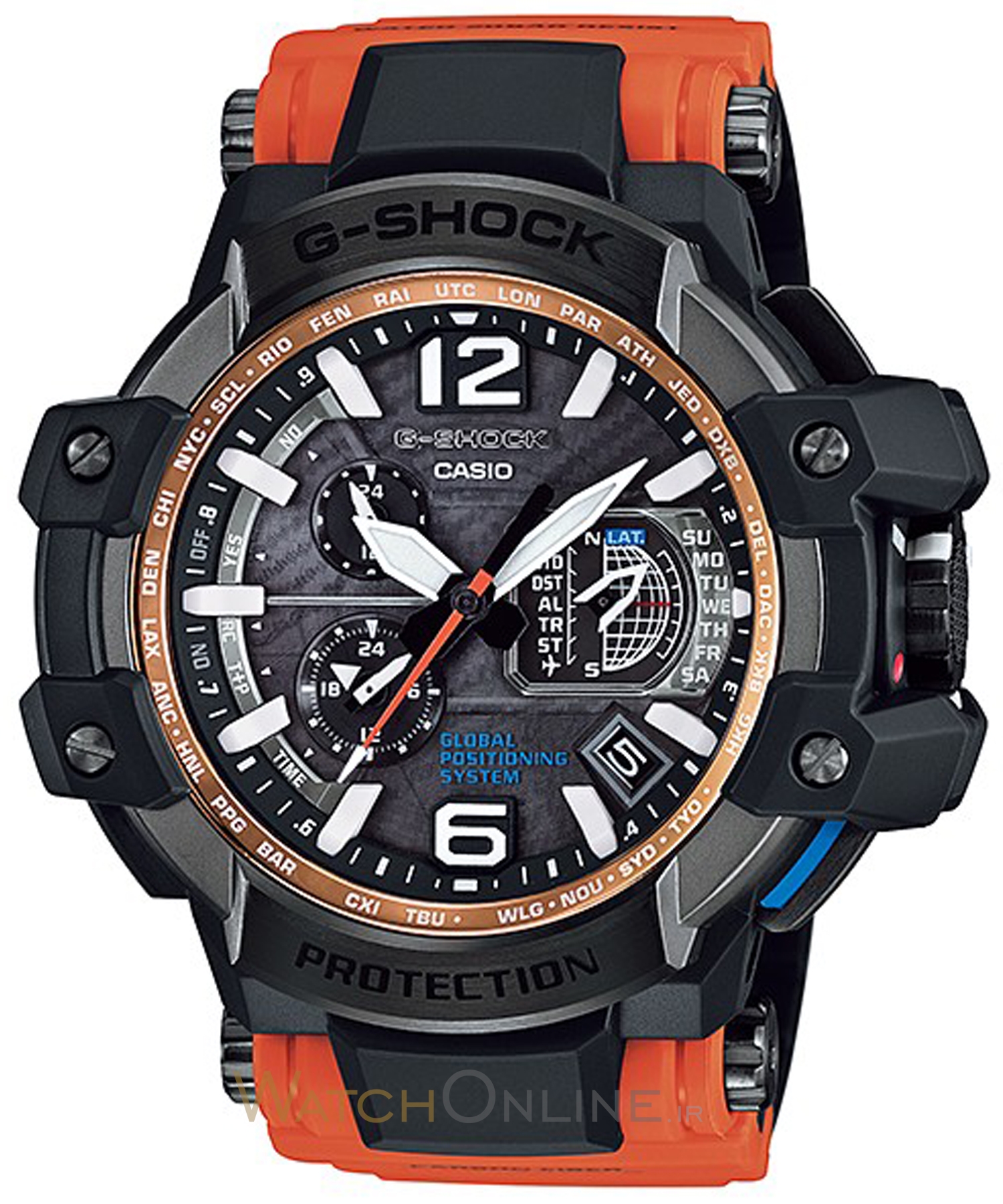 ساعت مردانه کاسیو ، زیرمجموعه G-Shock, کد GPW-1000-4ADR