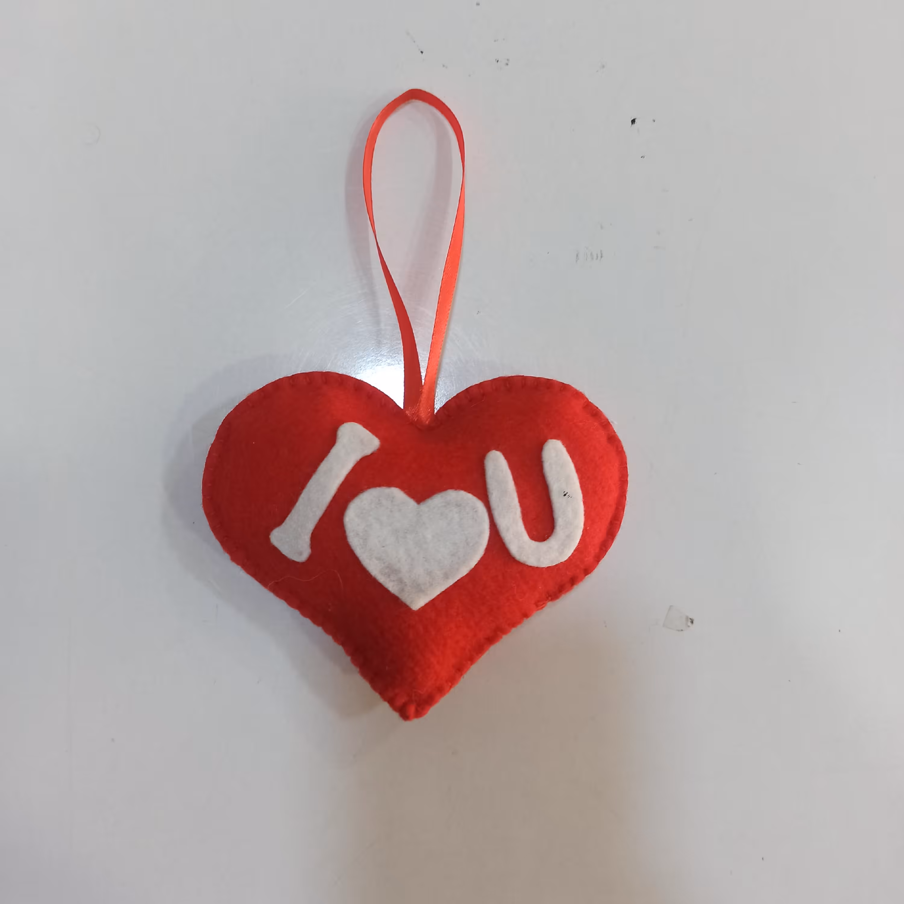 آویز قلب نمدی دستدوز 3