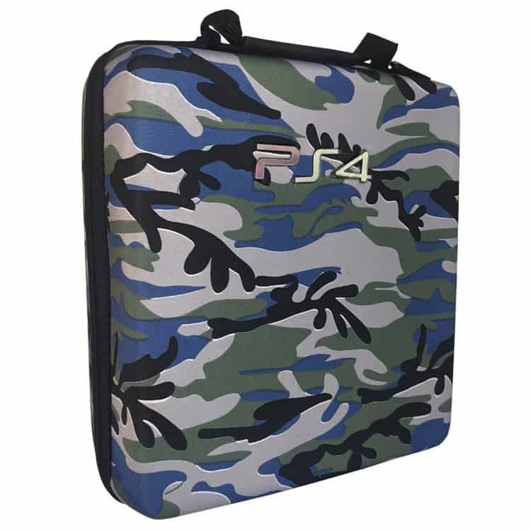کیف ضد ضربه پلی استیشن 4 پرو – طرح Army Blue