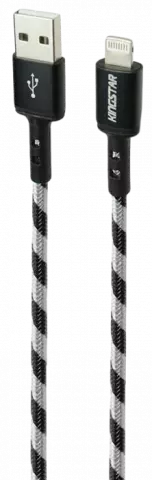 کابل شارژ 1.1 متری USB به Lightning کینگ استار مدل K120I