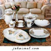 سرویس چینی پردیس طرح آوانا 104 پارچه کد 1005