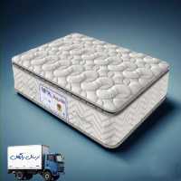 تشک دونفره فول طبی فنری دو طرف پددار رویال 10 ( 160 در 200 سانتیمتر ) 10 سال گارانتی