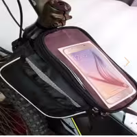 کیف خورجینی جا ابزار و موبایل دوچرخه