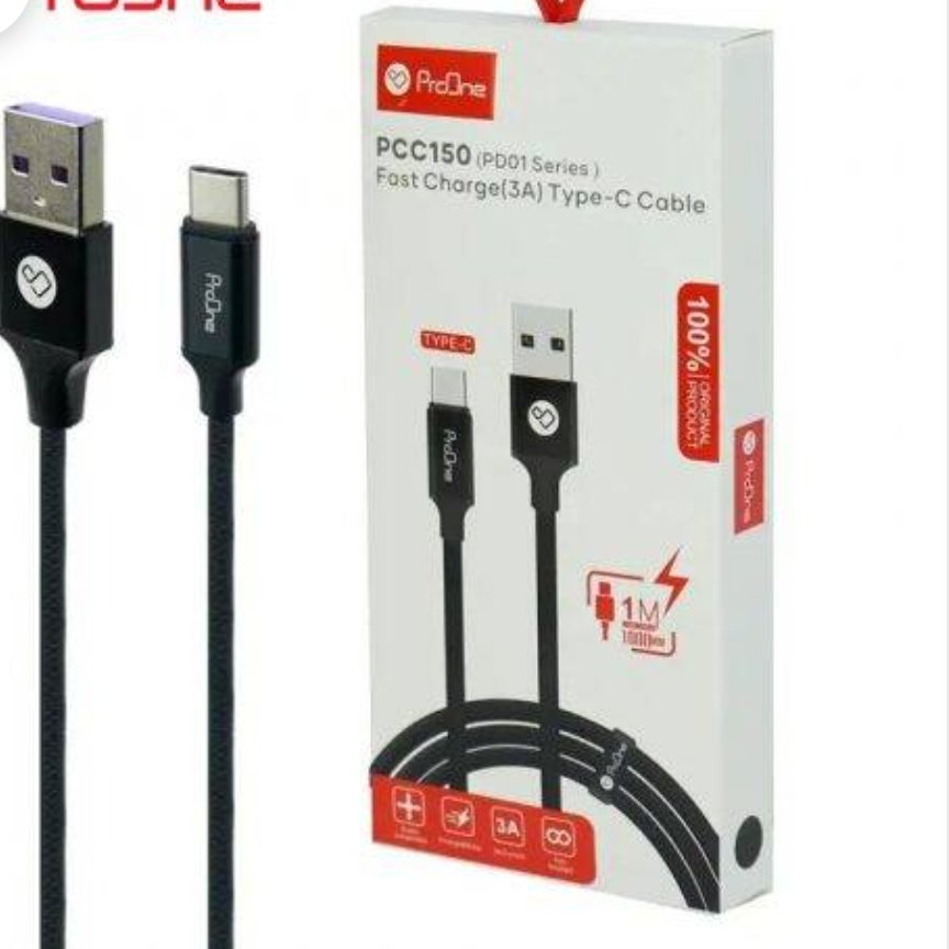 کابل شارژ اصلی مدل PRO ONE با گارانتی تعویض