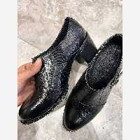 کفش چرم اصل گیلانه زنانه و دخترانه پاشنه 5 سانت
