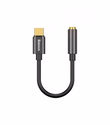 کابل تبدیل Type C به AUX باسئوس مدل L54 Type-C to 3.5mm Adapter CATL54-01