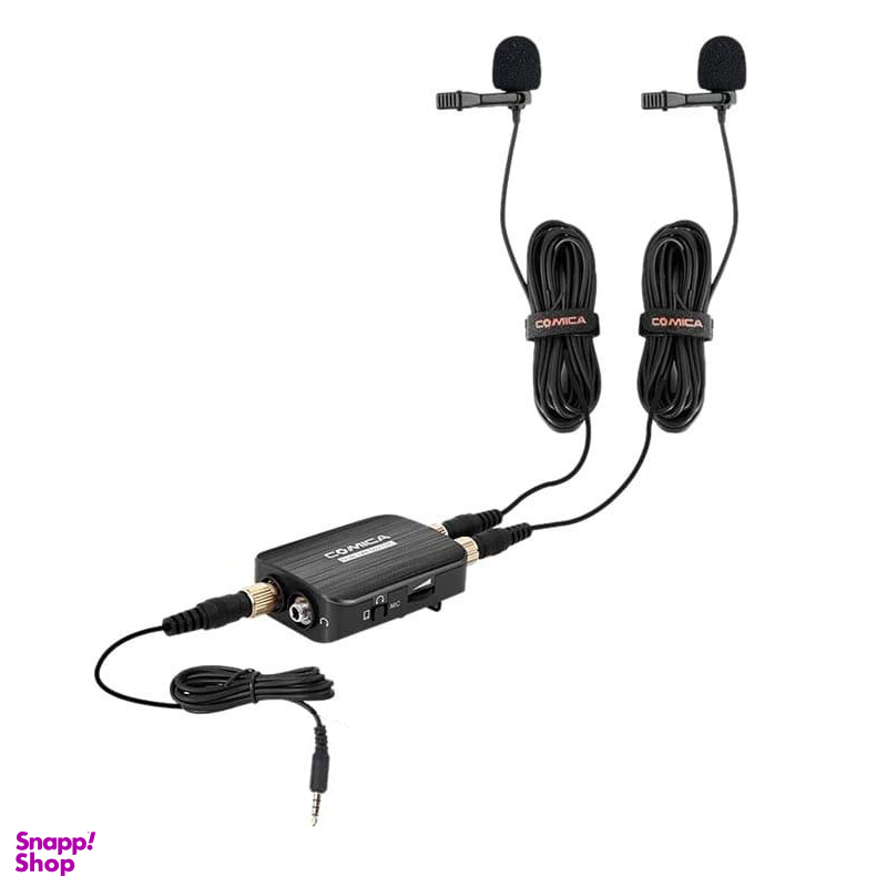 میکروفون یقه ای دوبل کامیکا مدل DUALLAV D03