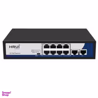 سوئیچ PoE شبکه 8 پورت اچ آر یو آی مدل HRUI HR900-AF-82N