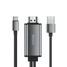 کابل تایپ سی به اچ دی ام آی یسیدو Yesido HM02 Type-C To Hdmi Adapter 1.8m