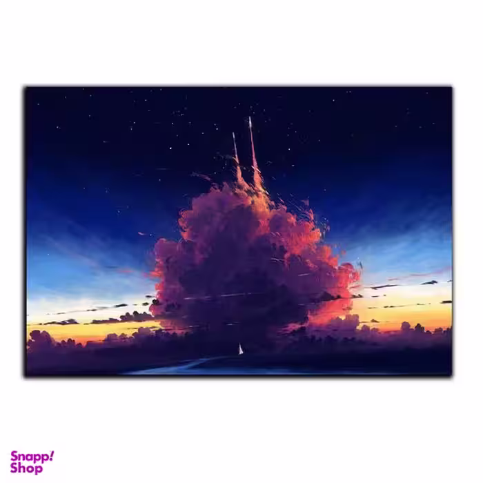 تابلو شاسی بکلیت طرح ابر و انفجار مدل SH-S5015