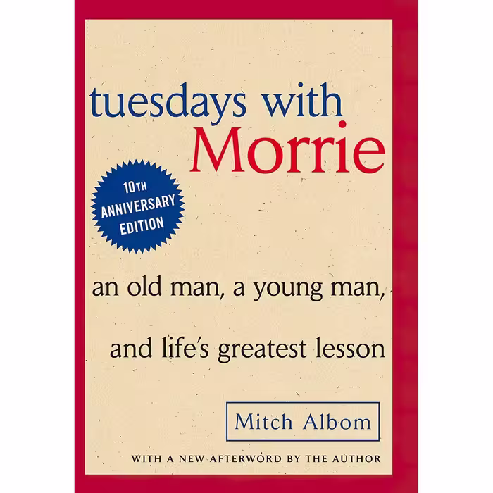 کتاب زبان اصلی Tuesdays with Morrie An Old Man A Young Man and Lifes Greatest Le