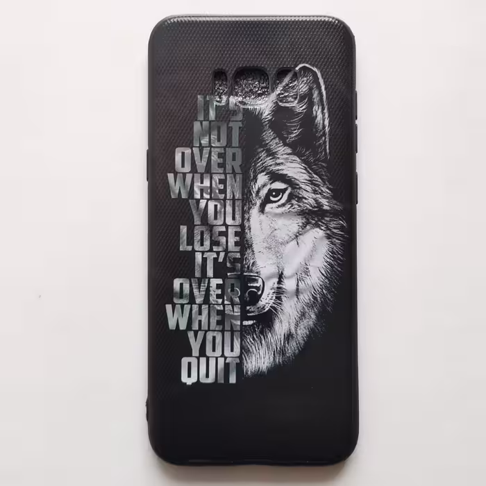 قاب طرحدار  wolf مناسب گوشی سامسونگ S8 plus