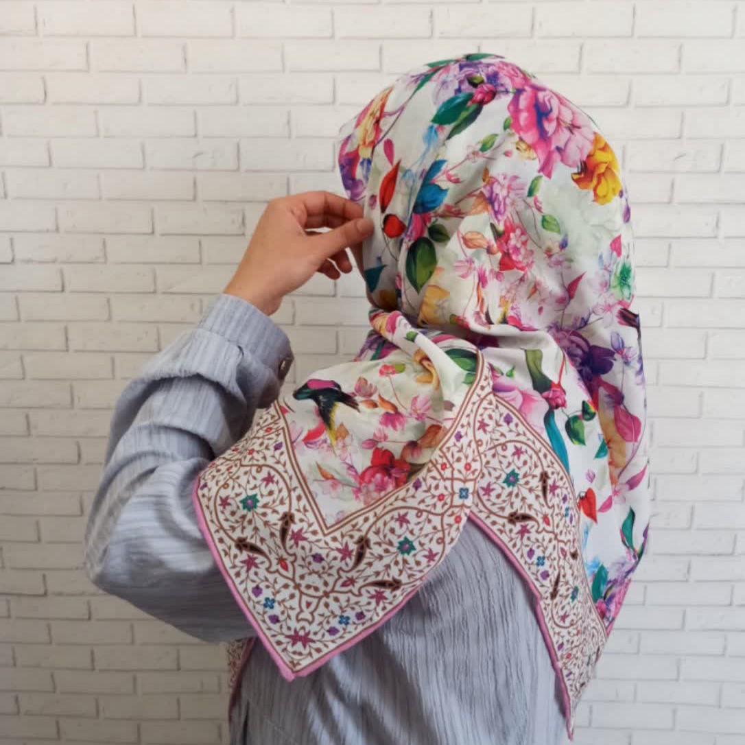 روسری عروس جنس توییل