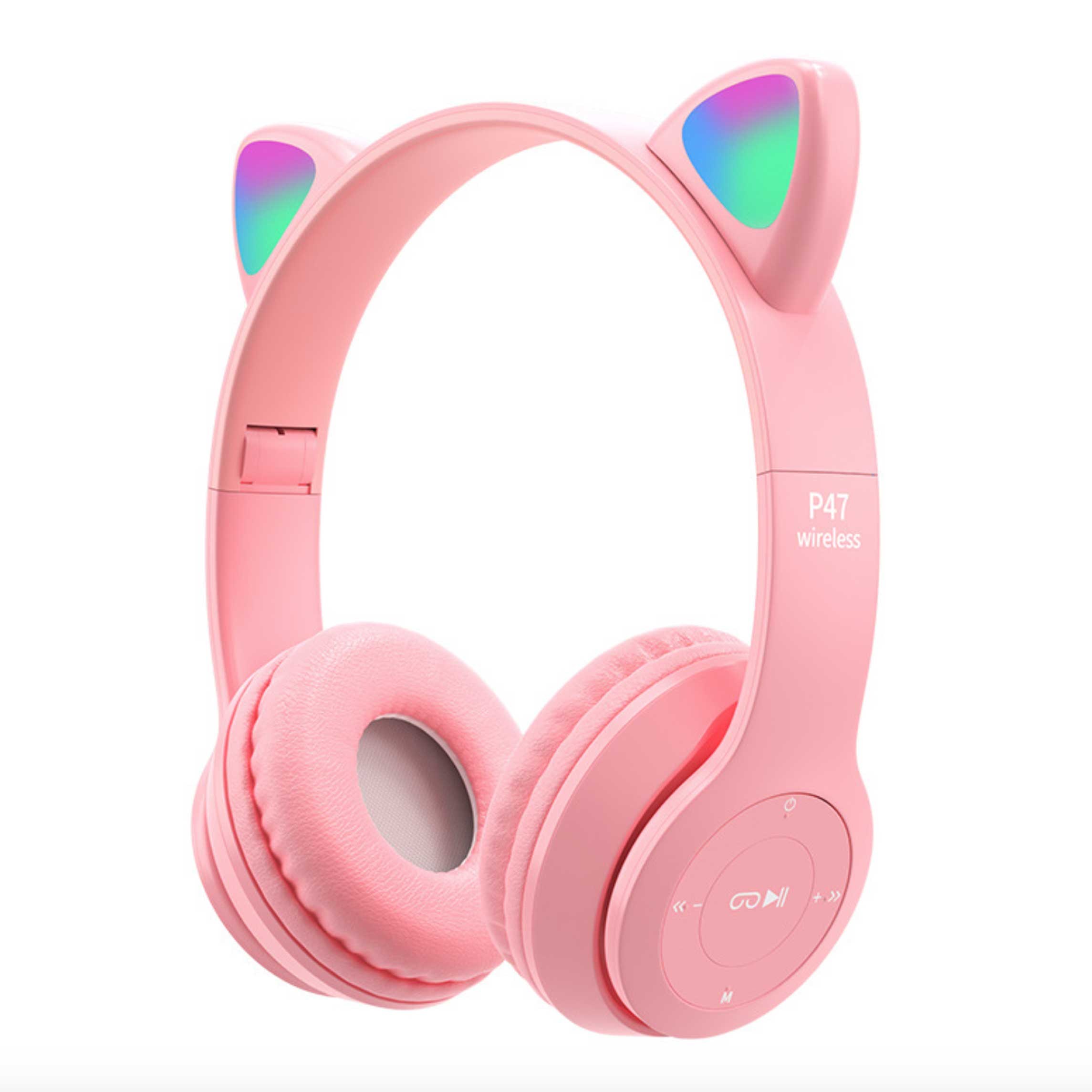 هدفون بلوتوث P47M ا Headphone Bluetooth Model P47M صورتی