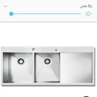 سینک اخوان کد 357 توکار لگن چپ و راست موجود