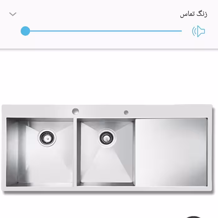 سینک اخوان کد 357 توکار لگن چپ و راست موجود