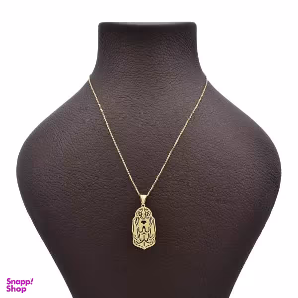 گردنبند طلا 18 عیار زنانه سانا گالری طرح سگ کد 621D3072