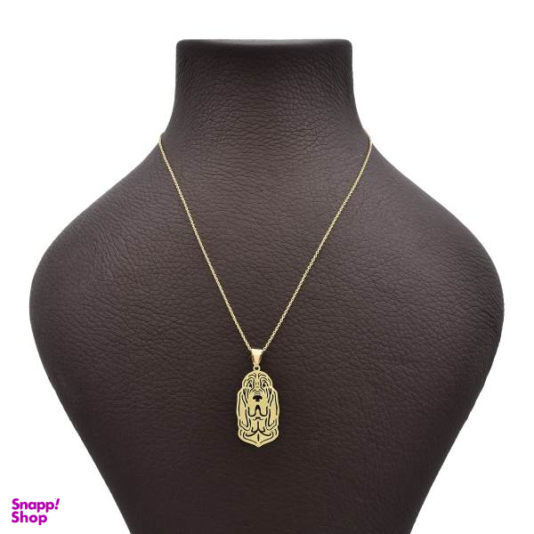 گردنبند طلا 18 عیار زنانه سانا گالری طرح سگ کد 621D3072