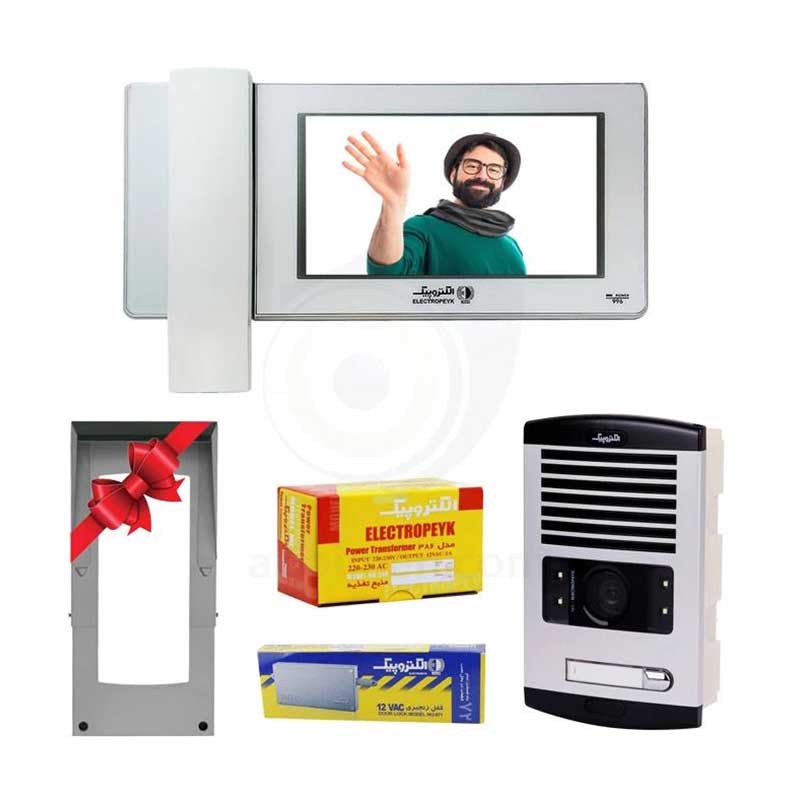 پکیج کامل آیفون تصویری 1 واحدی الکتروپیک 996 سفید
