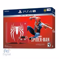 کنسول سونی مدل PlayStation 4 Pro باندل Limited Edition Marvel's Spider-Man ظرفیت 1 ترابایت ریجن 2