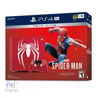 کنسول سونی مدل PlayStation 4 Pro باندل Limited Edition Marvel's Spider-Man ظرفیت 1 ترابایت ریجن 2