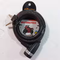 قفل تسمه ای دوچرخه - یک ونیم متری -  FLESH GOLD