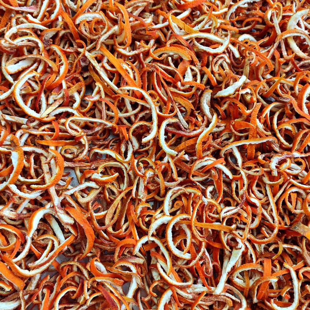 خلال پوست نارنج ( 50 گرم) خانگی شسته شده