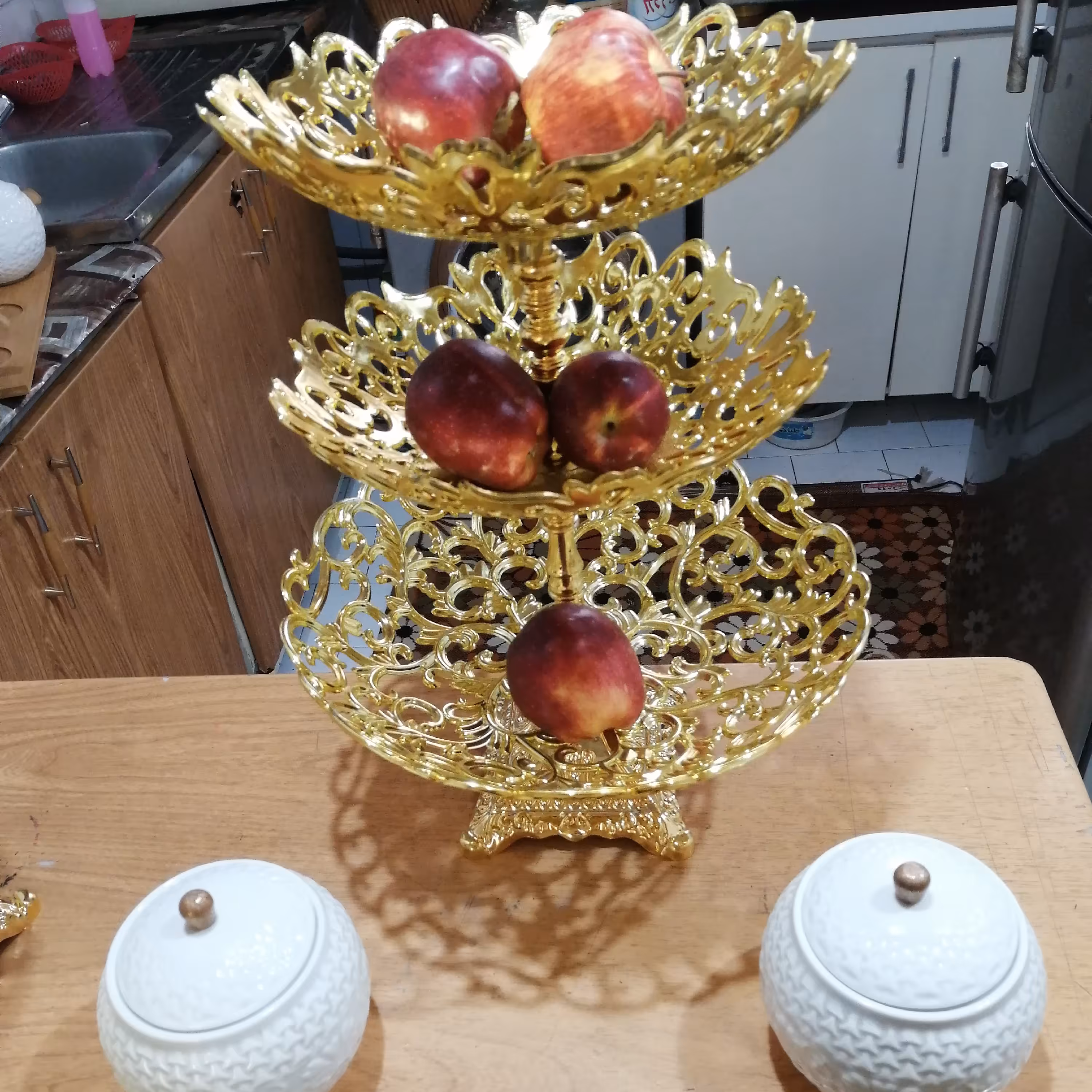 جامیوه ای جاشکلاتی 3طبقه