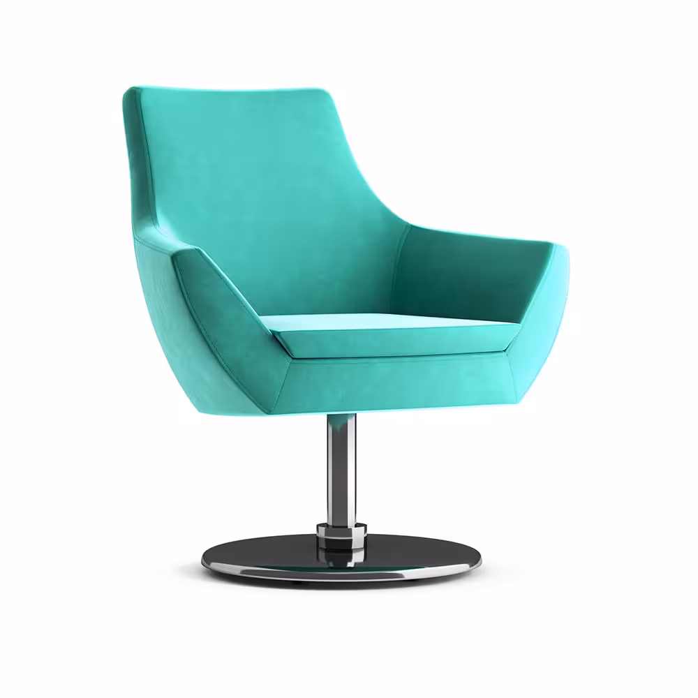 مبل تکنفره با پایه دیسکی مدل Sweet هلگر