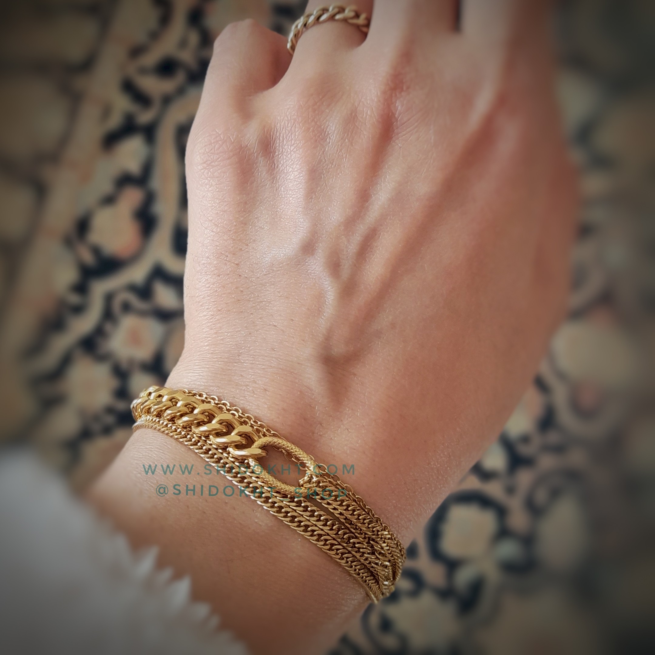 دستبند استیل دستبند کارتیر استیل دستبند کارتیه استیل