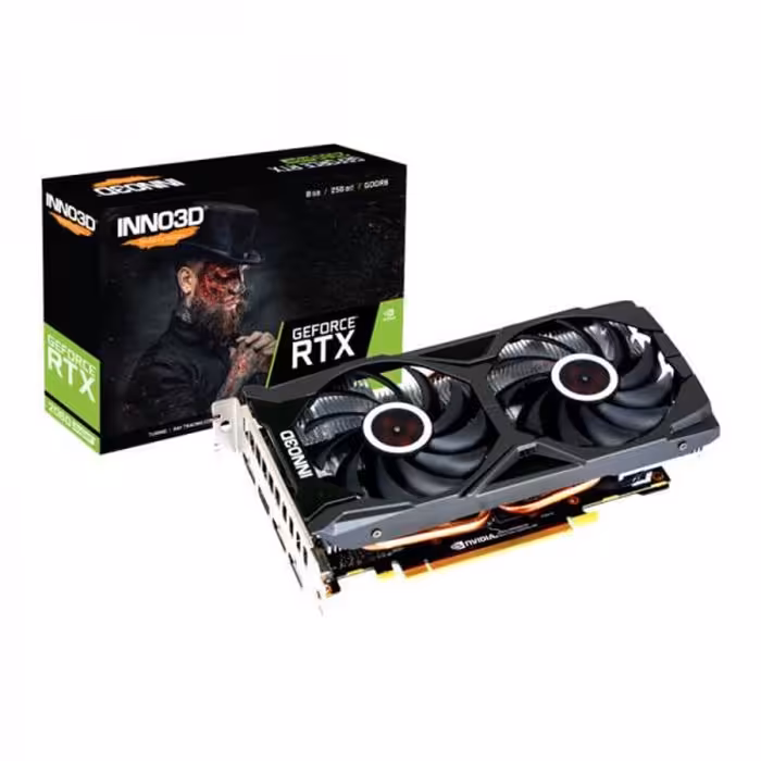 کارت گرافیگ اینو تیری دی مدل GeForce RTX 2060 Twin X2 OC