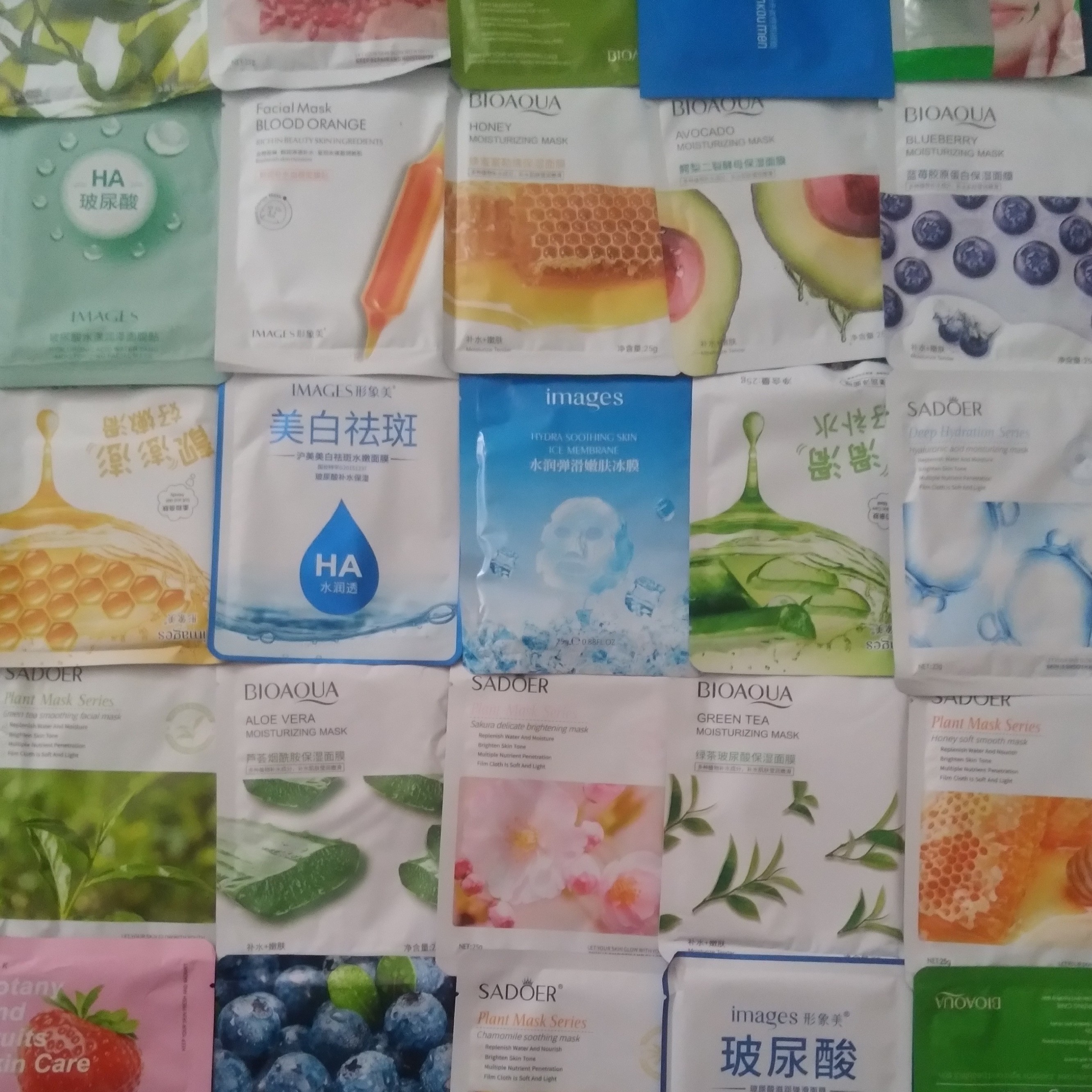 پک 50 عددی ماسک ورقه ای ارسال رایگان 