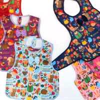 پیش بند جلیقه ای پاپیون دار نوزادی