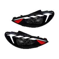 چراغ جلو چپ و راست اسپرت انجیکو  طرح T مناسب پژو 206