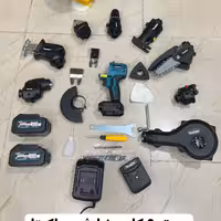 پک شارژی 9کاره مارک ماکیتا 
محصول چینی درجه یک 
مدل DCG405 
ب