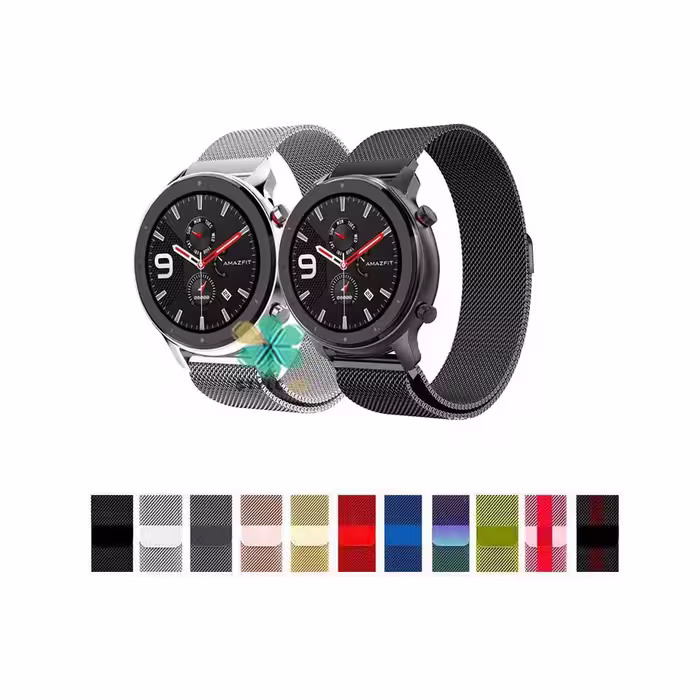بند استیل ساعت شیائومی Amazfit GTR Lite مدل New Milanese