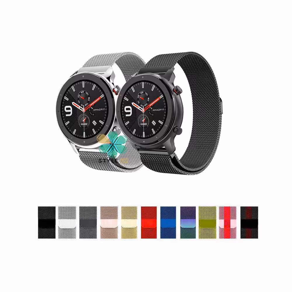 بند استیل ساعت شیائومی Amazfit GTR Lite مدل New Milanese
